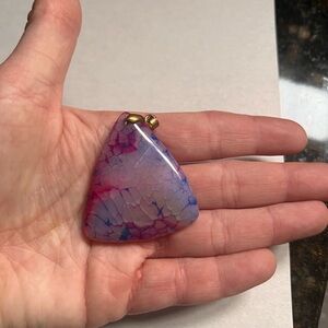 Dragon Vein Agate Pendant